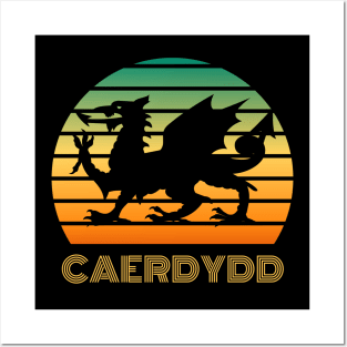 Carerdyyd Cymru, Cardiff Wales Posters and Art